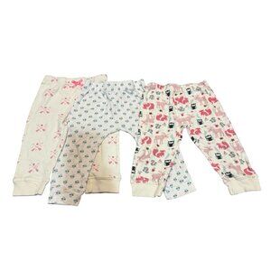 Toddler Girls Cotton Pants Bundle (Set of 3) - Size 24M